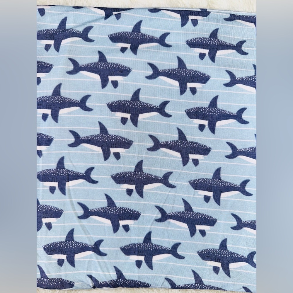 🦈LS OG Shark Swaddle Set🦈 - Picture 5 of 10